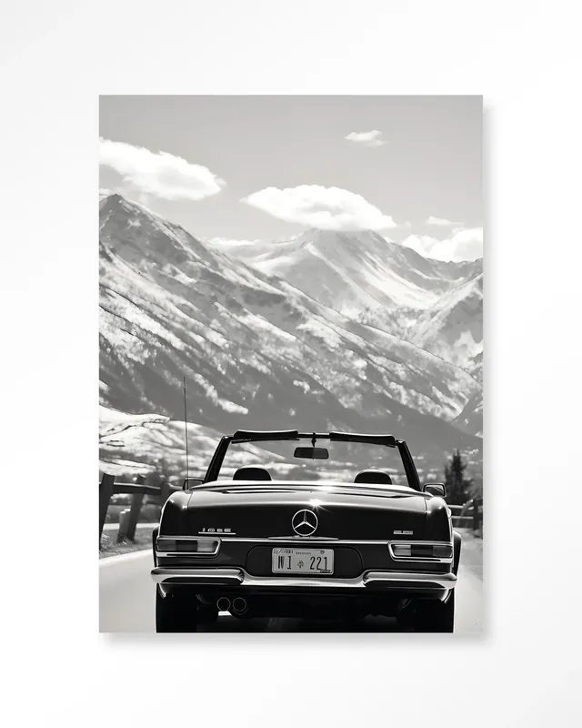Winter Road - Moderne Wanddecoratie | Artprint, Glass Art & Wandkleed Uitverkoop