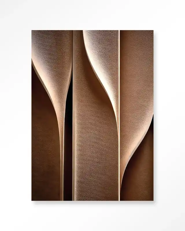 Exclusieve Aanbieding Whispering Curves - Moderne Wanddecoratie | Artprint, Glass Art & Wandkleed