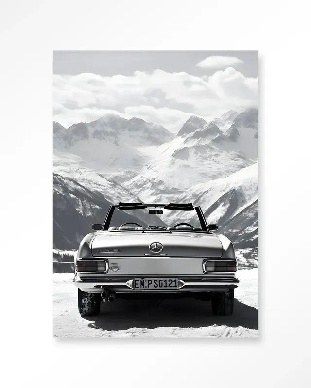 Lage Kosten Ski Resort - Moderne Wanddecoratie | Artprint, Glass Art & Wandkleed