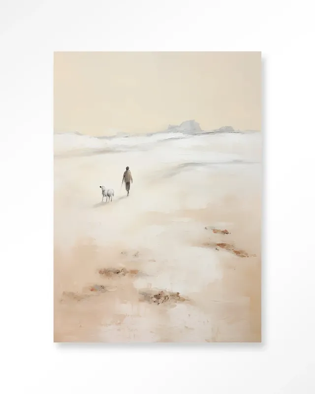 Uitverkoop Shepherd Verticaal - Moderne Wanddecoratie | Artprint, Glass Art & Wandkleed