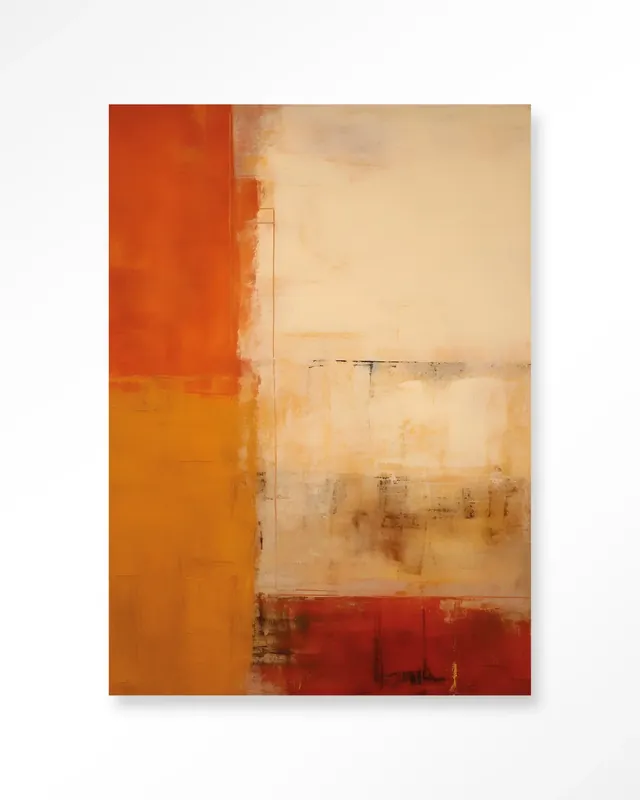 Rusty Abstract - Moderne Wanddecoratie | Artprint, Glass Art & Wandkleed Lage Kosten