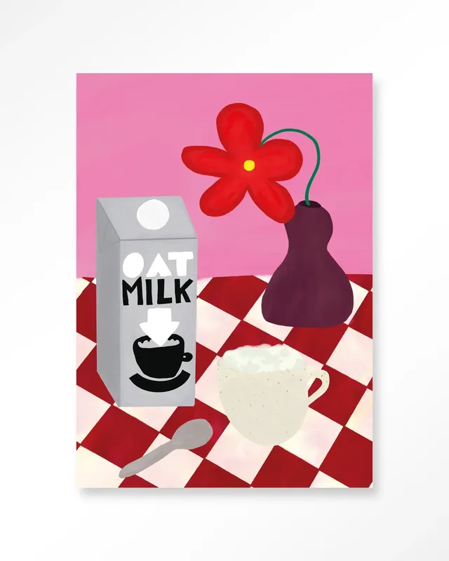 Oatmilk Morning - Moderne Wanddecoratie | Artprint, Glass Art & Wandkleed Superprijs