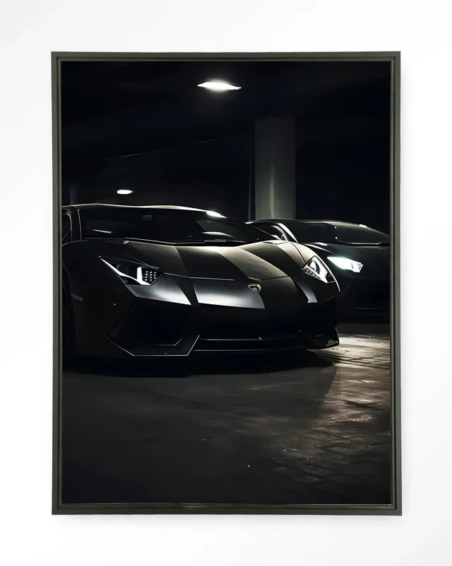 Luxury Garage - Moderne Wanddecoratie | Artprint, Glass Art & Wandkleed Direct Beschikbaar
