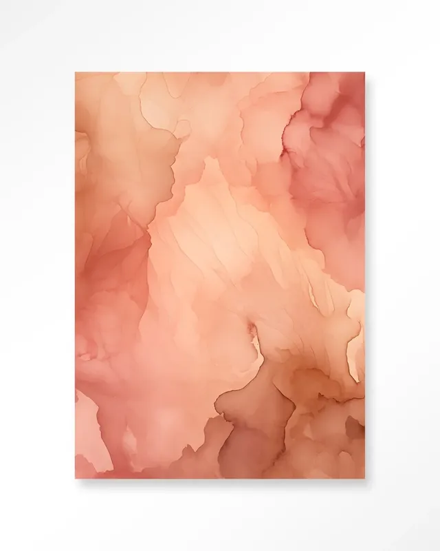 Lage Prijs Flowing Pink - Moderne Wanddecoratie | Artprint, Glass Art & Wandkleed