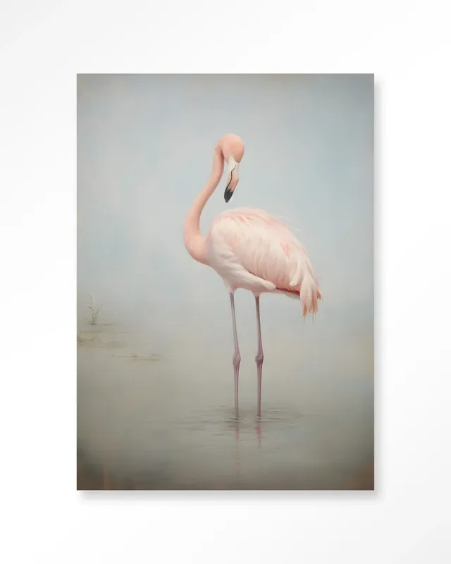 Flamingo - Moderne Wanddecoratie | Artprint, Glass Art & Wandkleed Gereduceerde Prijs