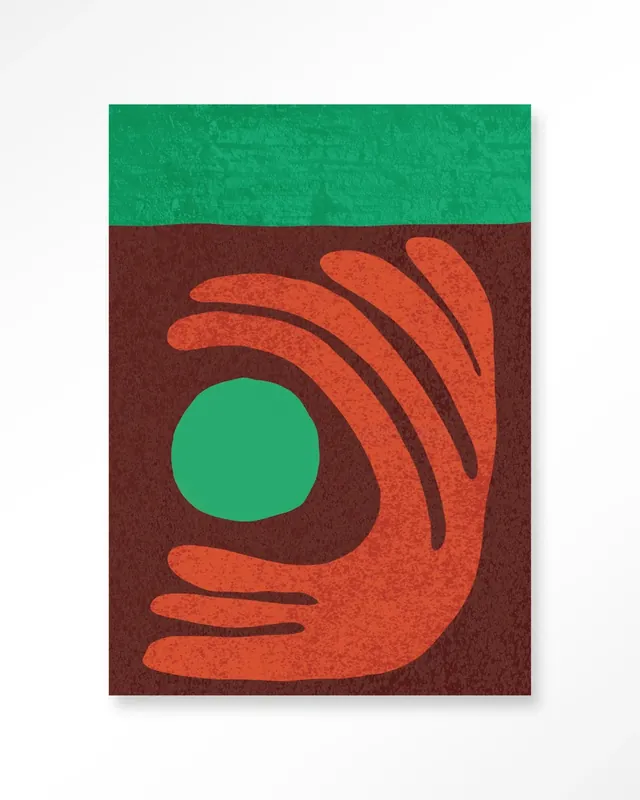 Express Levering Elements Green - Moderne Wanddecoratie | Artprint, Glass Art & Wandkleed