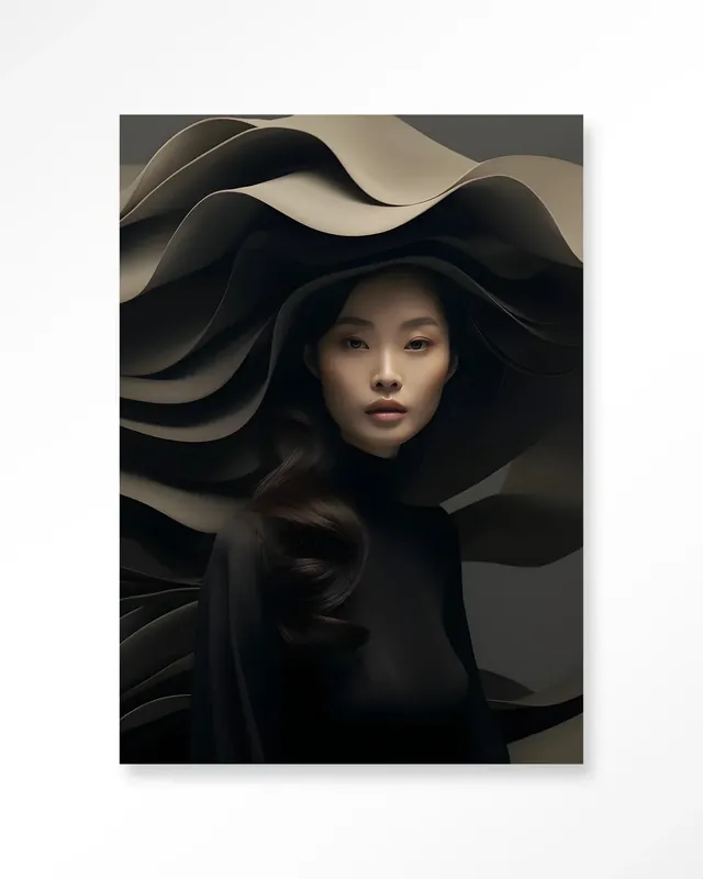 Lage Kosten Dark Flow - Moderne Wanddecoratie | Artprint, Glass Art & Wandkleed