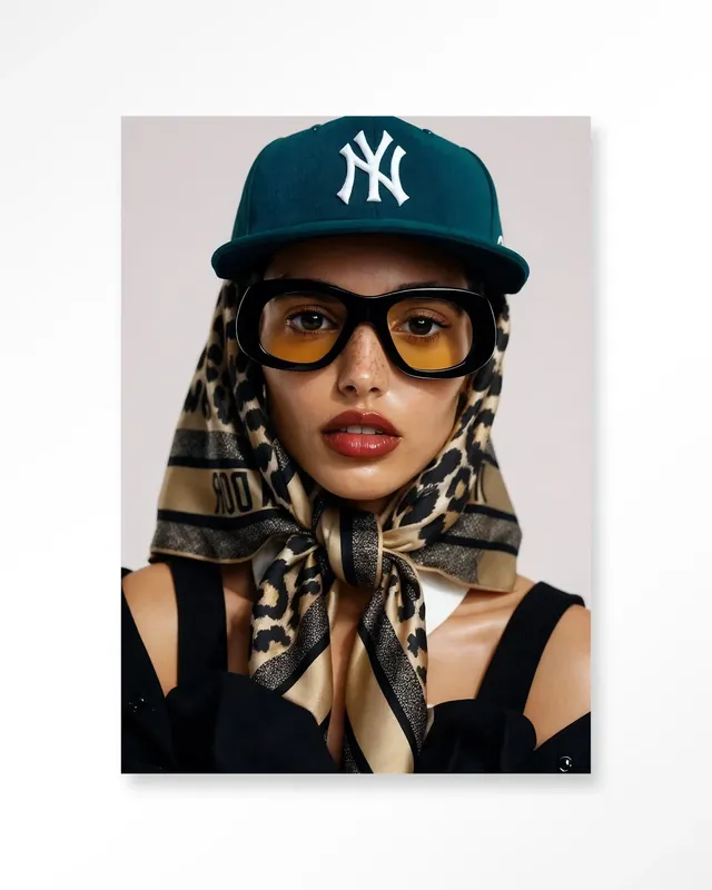 Cool Girl - Moderne Wanddecoratie | Artprint, Glass Art & Wandkleed Direct Verzonden