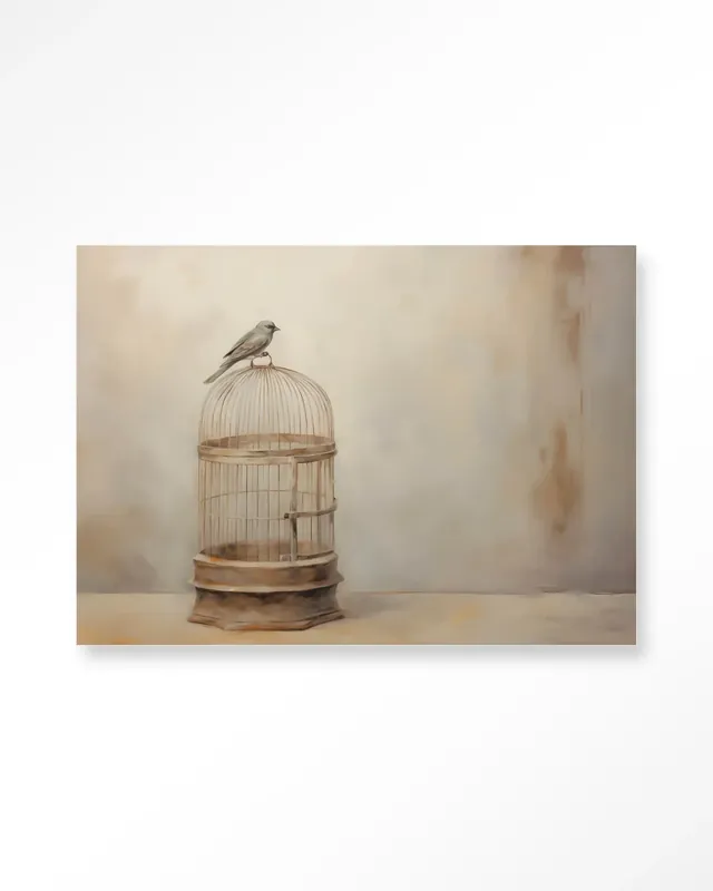 Birdy - Moderne Wanddecoratie | Artprint, Glass Art & Wandkleed Aanbieding