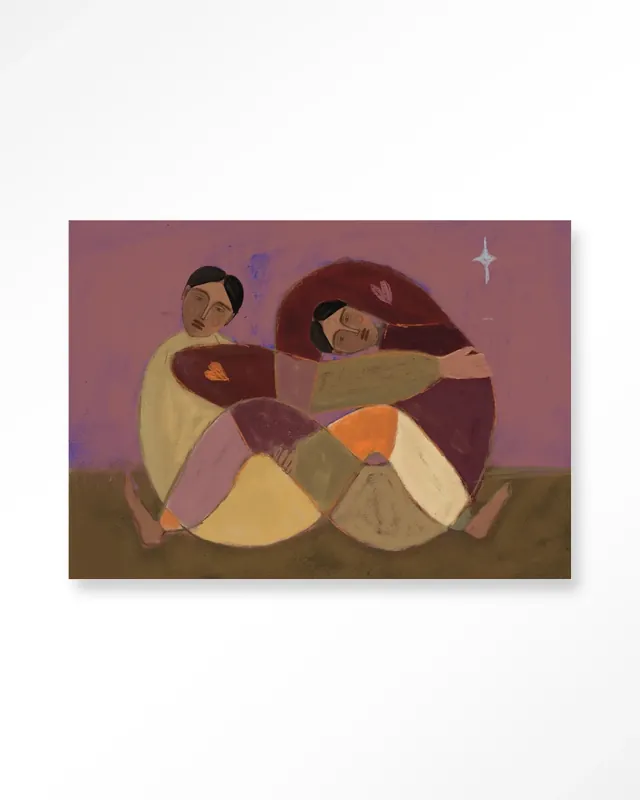 Rolling Sisters - Moderne Wanddecoratie | Artprint, Glass Art & Wandkleed Populair
