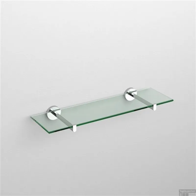 Laatste Versie Planchet Clou Flat 45cm Helder Glas Chroom