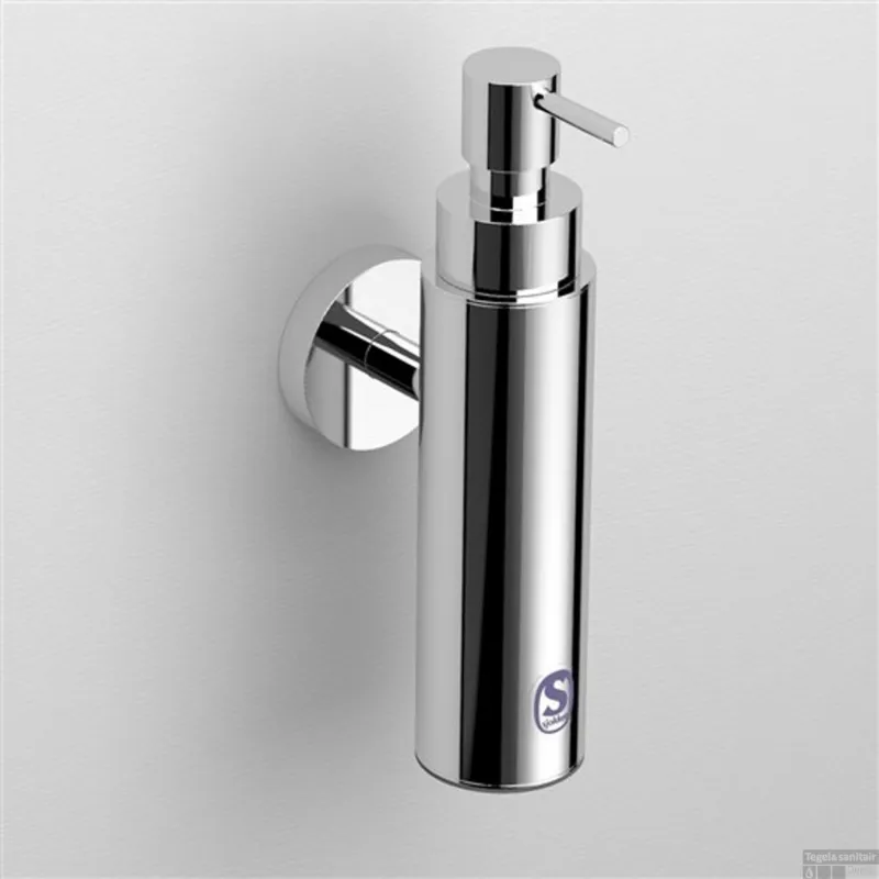 Zeepdispenser Clou Sjokker 100cc Wandmodel Chroom Nieuw