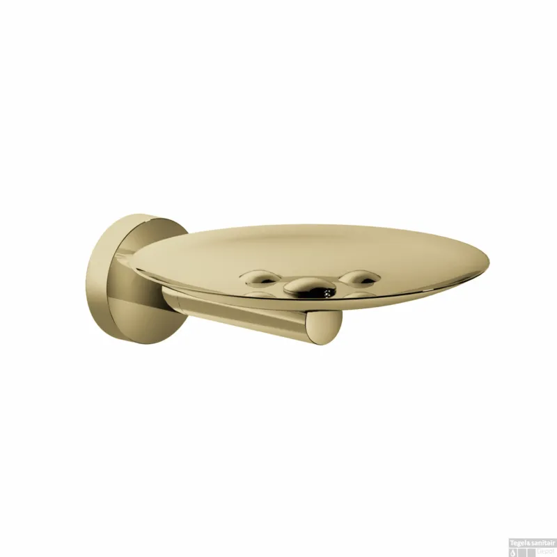 Flitsaanbieding Zeephouder Hotbath Cobber Gepolijst Messing PVD