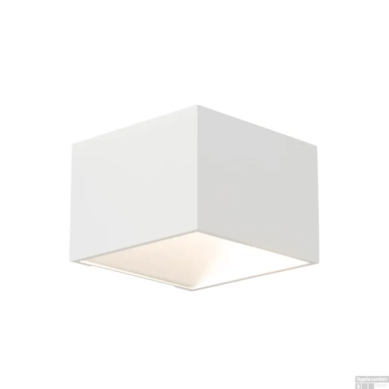 Express Levering Opbouwspot BWS Robin 10.2x10.2 cm Wit