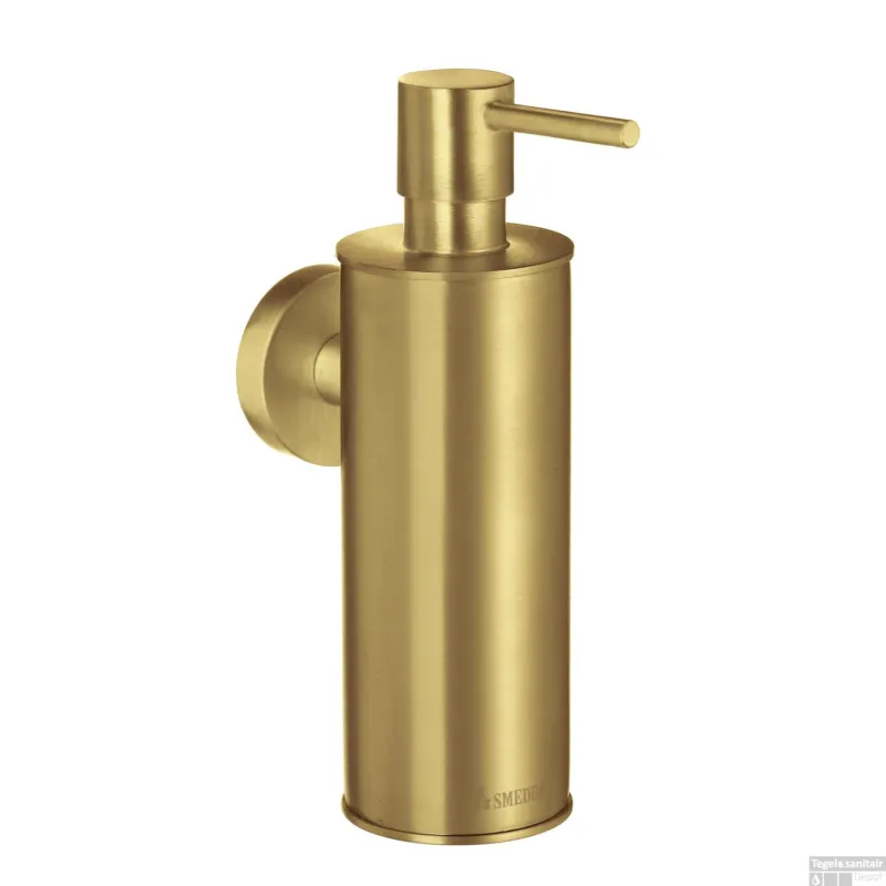 Zeepdispenser Smedbo Home 16 cm 150 ml Wandmodel Mat Messing Beperkt Aanbod