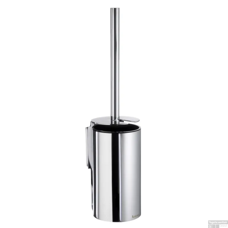 Toiletborstelset Smedbo Pool 43.5 x 10.6 cm Chroom Superprijs