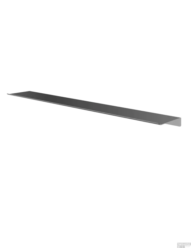 Hotbath &More Planchet 80 cm inclusief bevestigings rails Geborsteld gunmetal PVD Alleen Vandaag