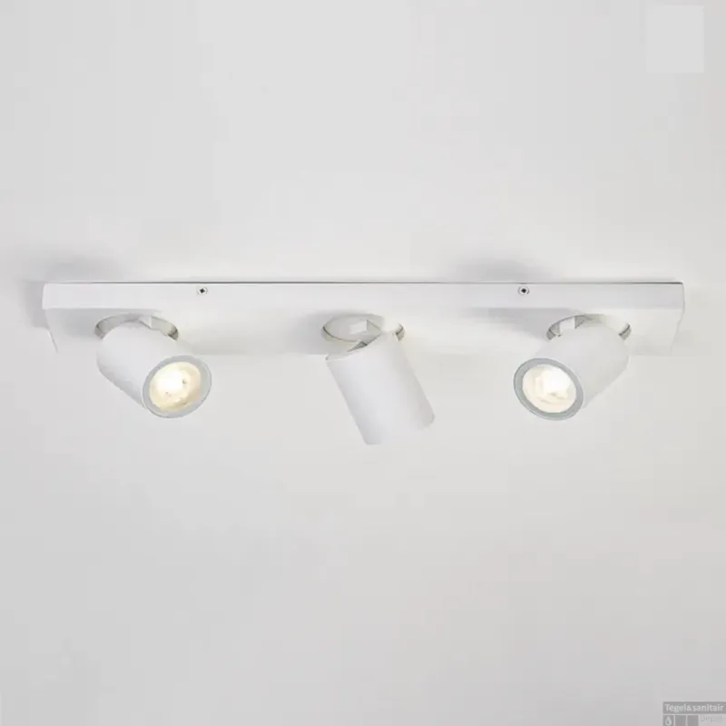 Superprijs Plafond/Wandlamp Bellezza Bagno Dex IP44 50x10,3x9 cm LED Mat Wit