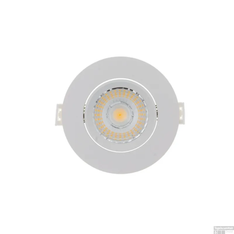 Betaalbaar Inbouw LED-spot 3 Stuks Sanimex Njoy IP44 Dimbaar 6W 430 Lumen Mat Wit