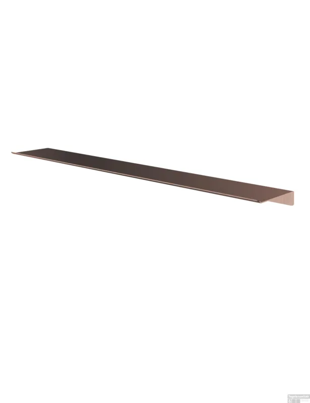 Gecertificeerd Hotbath &More Planchet 80 cm inclusief bevestigings rails Geborsteld koper PVD