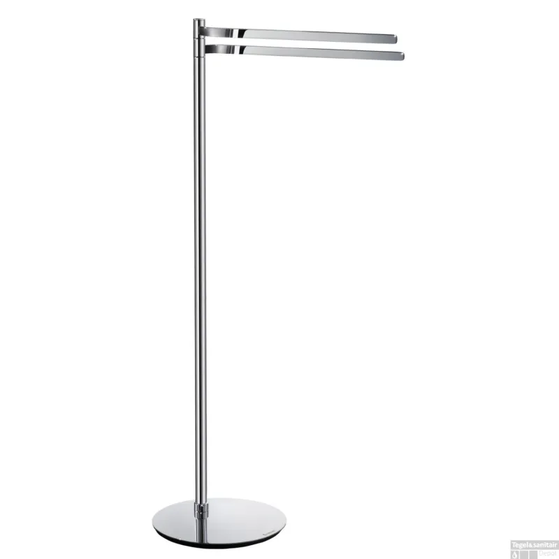 Handdoekhouder Smedbo Outline Vrijstaand Rond 23x87 cm Chroom Beperkt Aanbod