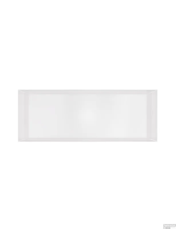 Hotbath &MORE Inbouwnis 30x80x10cm frameless Mat Wit Veilige Betaling