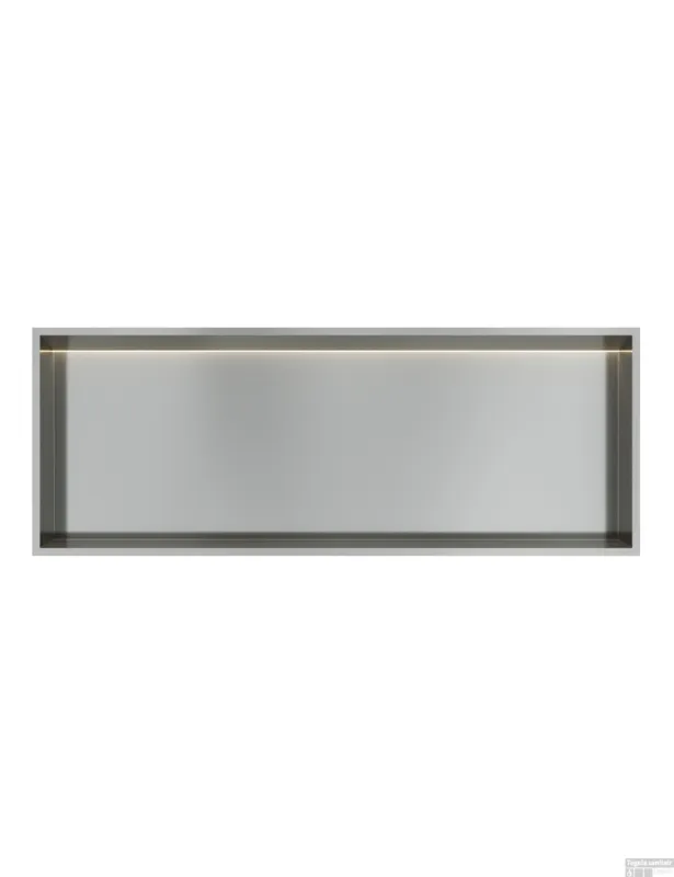 Hotbath &MORE Inbouwnis 30x80x10cm met LED IP44 RVS 316 Superprijs