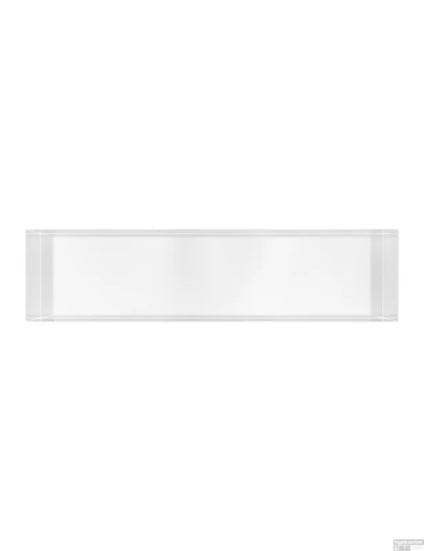 Gratis Retour Hotbath &MORE Inbouwnis 30x120x10cm frameless Mat Wit