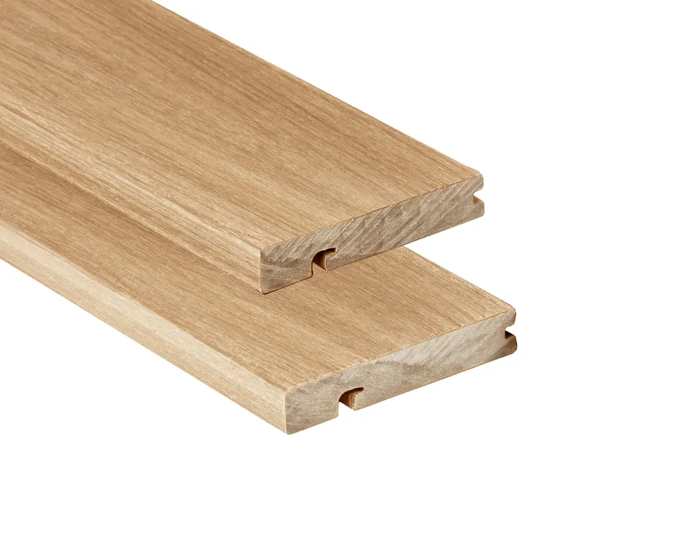 Vlonderplank Eindplank Composiet PuraShield Cedar 2,3 x 13,8 x 300 cm Voor Clips Laatste Kans