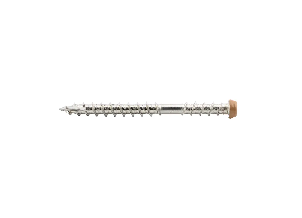 Must-Have PuraFix Vlonderplank Schroef RVS 5,3 x 58 mm - Cedar - Set 75 stuks