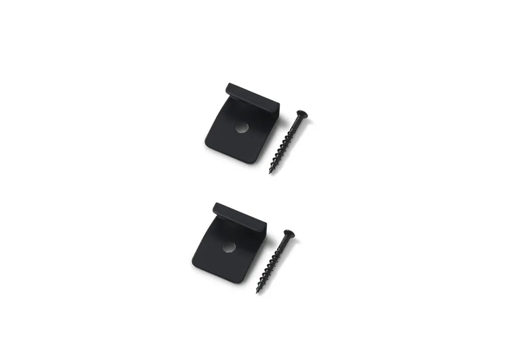 PuraFix Vlonderplank Beginclips RVS Zwart Voor Blinde Bevestiging - Set 50 Stuks Bestel Nu