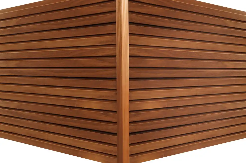 Aanbieding Hoekprofiel Thermisch Gemodificeerd Ayous 3.5 x 3.5 cm - 275 cm