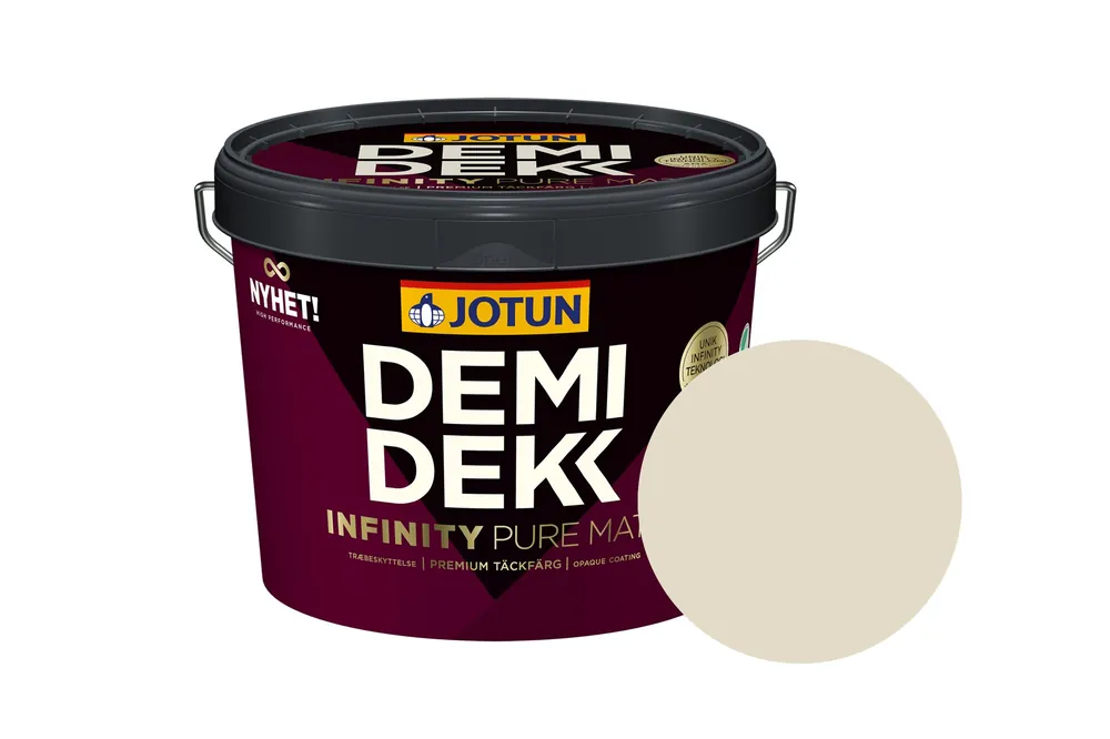 Jotun Demidekk Infinity Pure Matt Beits – Dekkend Mat - Antikkhvit - 0,75 l Goedkoop