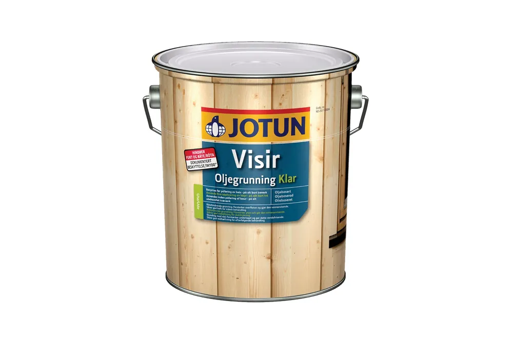 Shop Nu Jotun Visir Oljegrunning Klar - Kleurloze Grondverf - 0,9 l