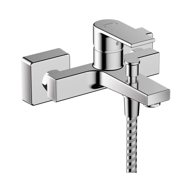 Badmengkraan Opbouw HansGrohe Vernis Shape Eengreeps Chroom Op = Op