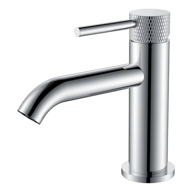 Fonteinkraan Aquasplash Ridged 1/2" Geborsteld Chroom Betrouwbaar