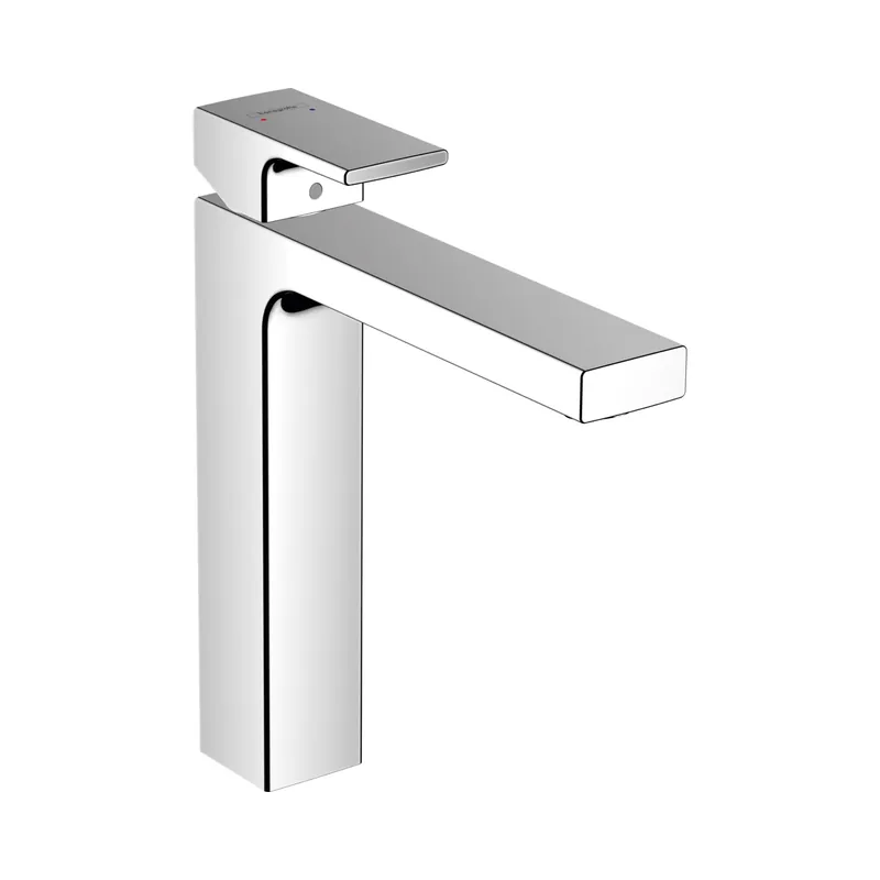 Wastafelmengkraan HansGrohe Vernis Shape Eengreeps 230 Zinc Met Trekwaste Chroom Gratis Retour