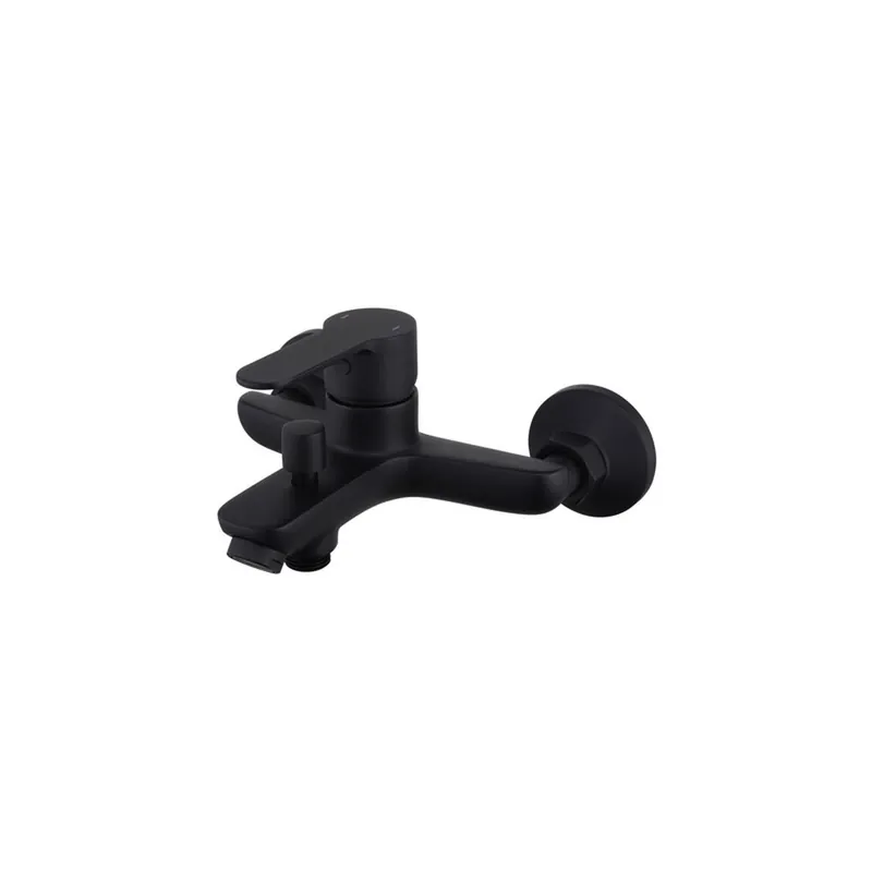 Badkraan Go by van Marcke Cocoon Black Opbouw Mengkraan Mat Zwart Hete Deal