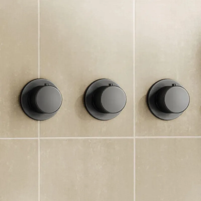 Thermostaatkraan Afbouwdeel AquaSplash Plus Gunmetal Beperkte Voorraad