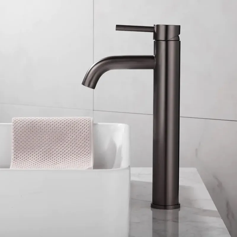 Wastafelkraan AquaSplash Plus 30.5 cm Gunmetal Voordeelprijs