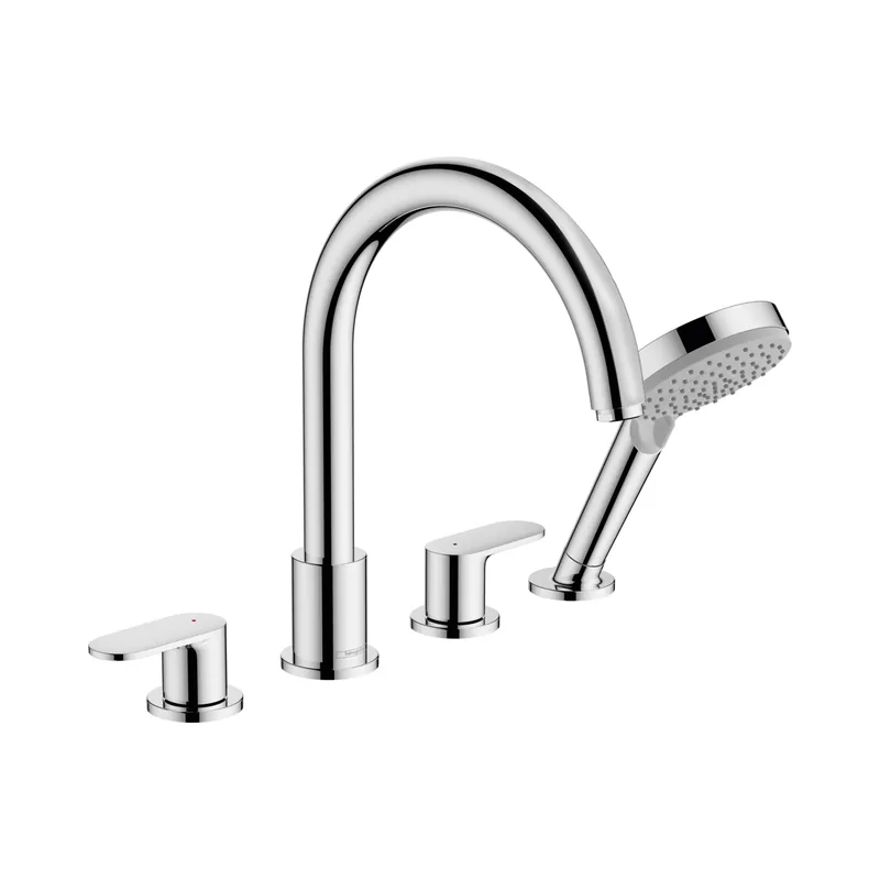 Rechtstreeks Van De Fabrikant Badrandmengkraan HansGrohe Vernis Blend 4-gats Chroom