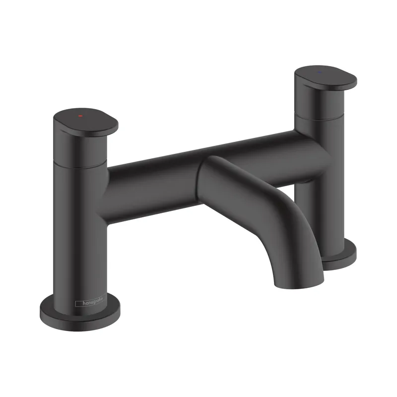 Badrandmengkraan HansGrohe Vernis Blend 2-gats Mat Zwart Alleen Vandaag