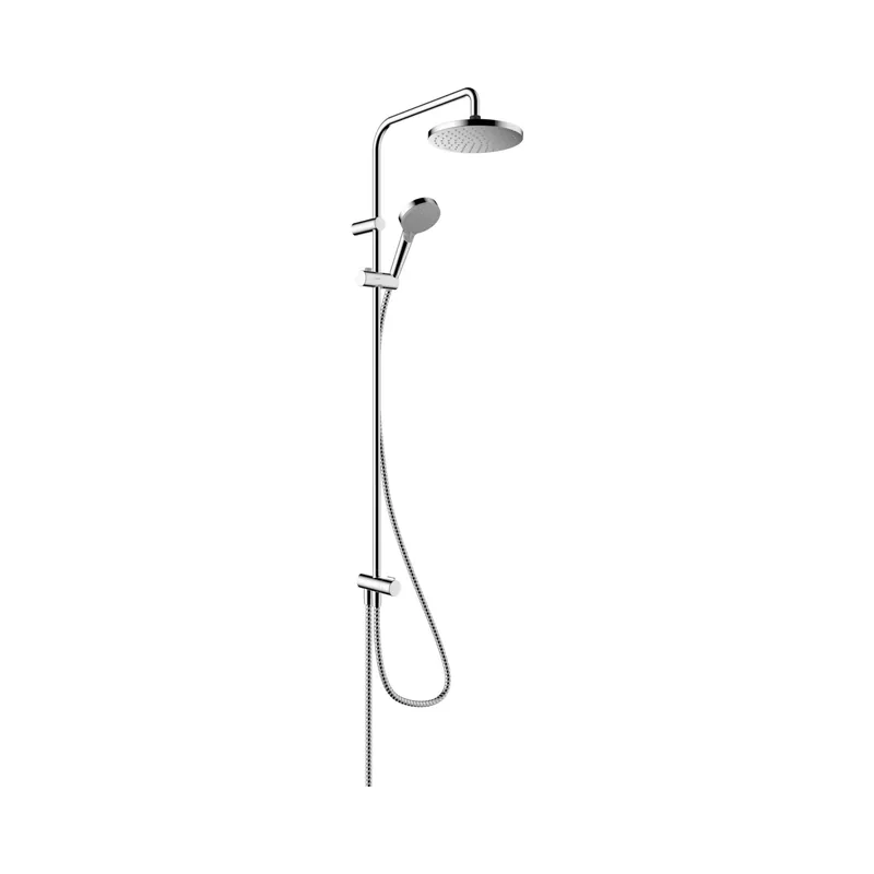 Uitverkoop Showerpipe HansGrohe Vernis Blend 200 1 Jet Reno EcoSmart Chroom