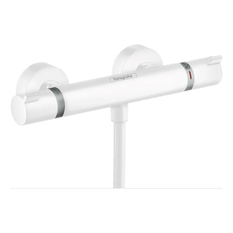 Laatste Versie Opbouw Douchethermostaat Ecostat Comfort Hansgrohe Mat Wit
