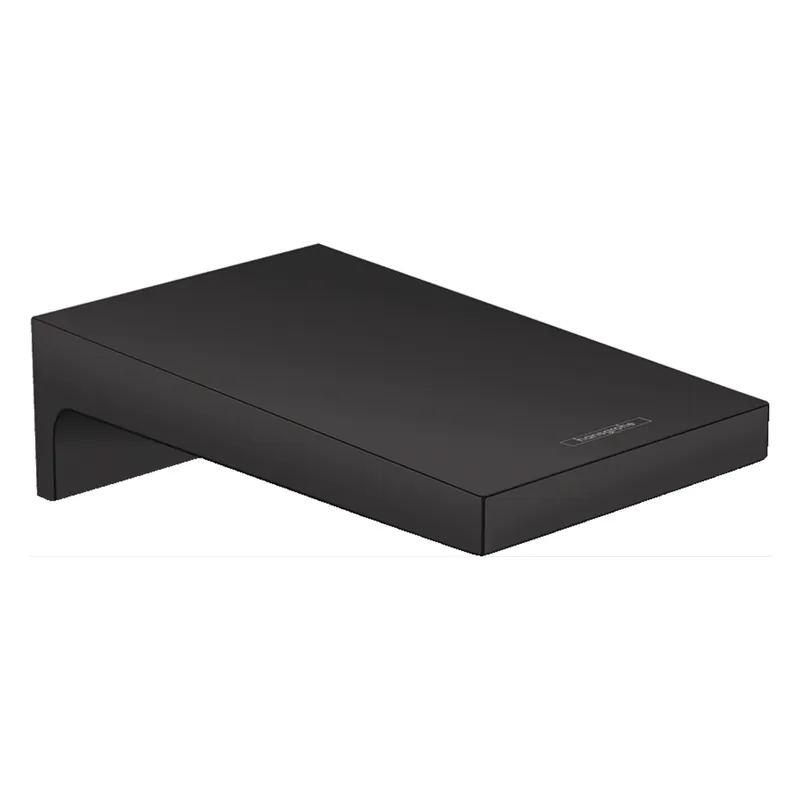 Baduitloop Metropol HansGrohe Watervalstraal 18.5 cm Mat Zwart Korting