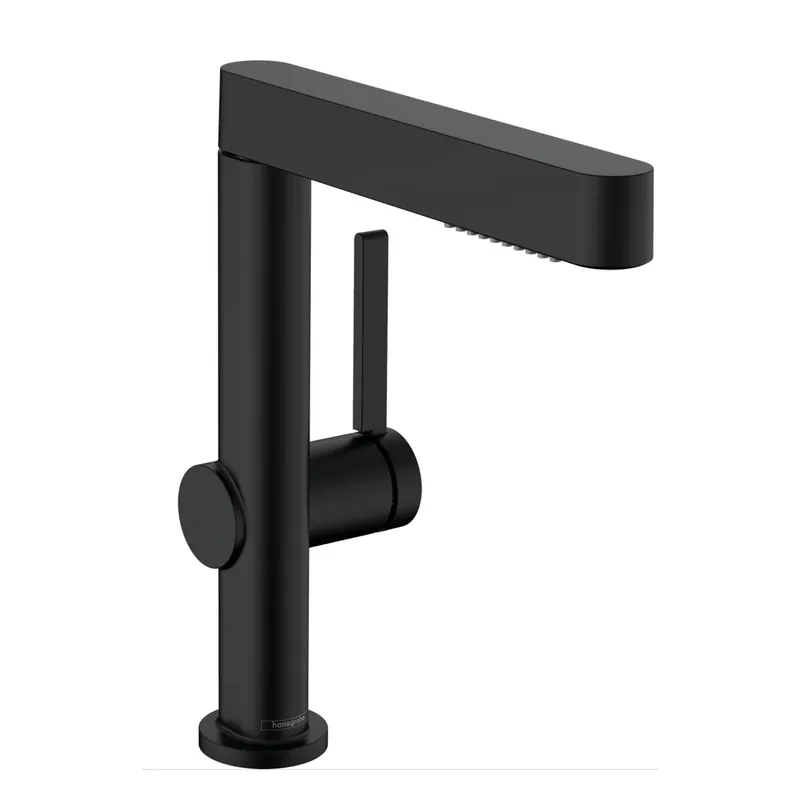 Wastafelkraan Finoris HansGrohe 230 2 Jets Met Uittrekbare Vuistdouche Met PushOpen Mat Zwart Uitverkoop