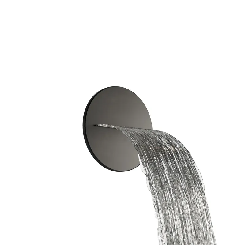 Meest Verkocht Cascade Salenzi Giro Inbouw Watervaluitloop Mat Zwart