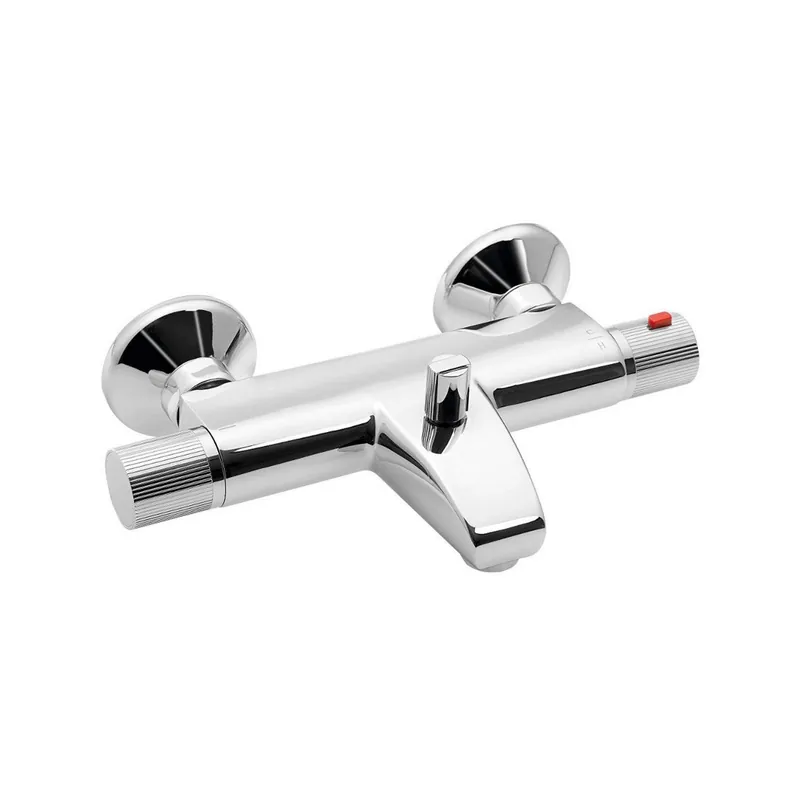 Opbouw Badkraan Sapho Action Thermostaat 2-knop 12.4 cm Chroom Must-Have