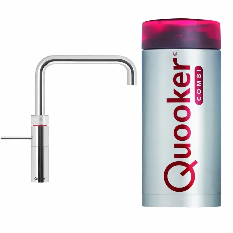 Gecertificeerd Fusion Square Chroom Met Boiler Combi/Combi+