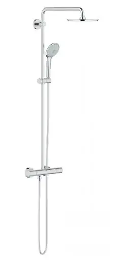 Seizoensaanbieding Euphoria Doucheset Met Hoofddouche 21 Cm Chroom
